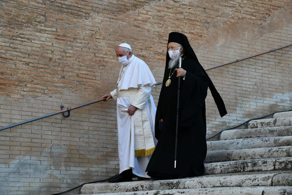 Une vision commune de fraternité et de paix: la lettre du Patriarche Bartholomée Ier à Andrea Riccardi, suite à la rencontre pour la paix de Rome